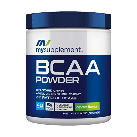 Mysupplement Bcaa Powder Elma 320 gr - Yeşil Elma Amino Asit Fiyatı