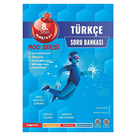 Nartest Yayınevi 8. Sınıf Mod Türkçe Soru Bankası