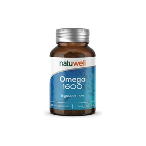Natuwell Omega 1600 30 Yumuşak Kapsül Balık Yağı / Omega 3 - 6 - 9 Fiyatı