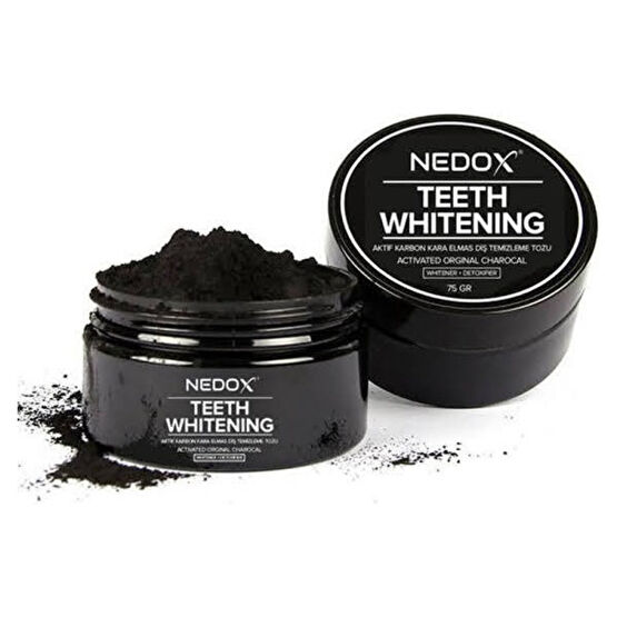 Nedox Kara Elmas Aktif Karbon Diş Beyazlatma Tozu 75 gr Diş Beyazlatıcılar Fiyatı