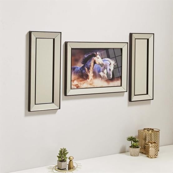 Neostill T804 Temperli Cama Uv Baskı Ayna Çerçeveli Tablo