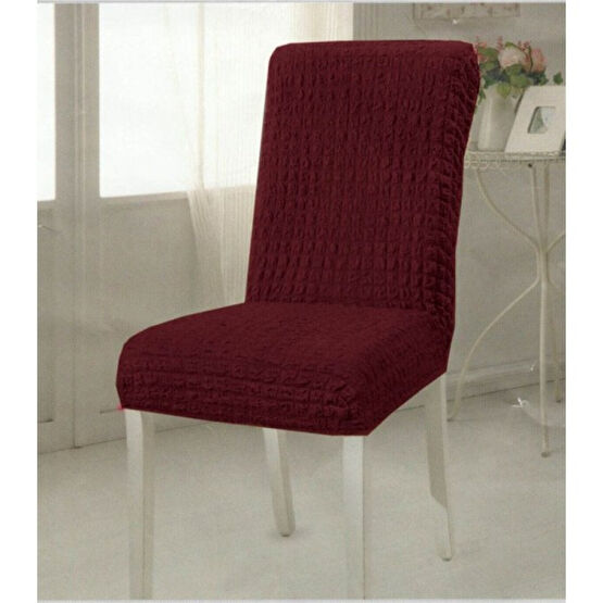 Nera Home Bordo Bürümcük Sandalye Örtüsü Tekli - 100 x 100 cm Koltuk & Kanepe Örtüsü Fiyatı