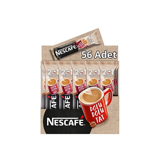 Nescafe 2si1 Bir Arada 56 Adet Kahve Fiyatı