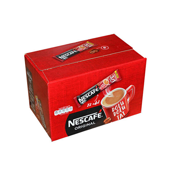 Nescafe 3'ü 1 Arada 17,5 gr 72'li Paket