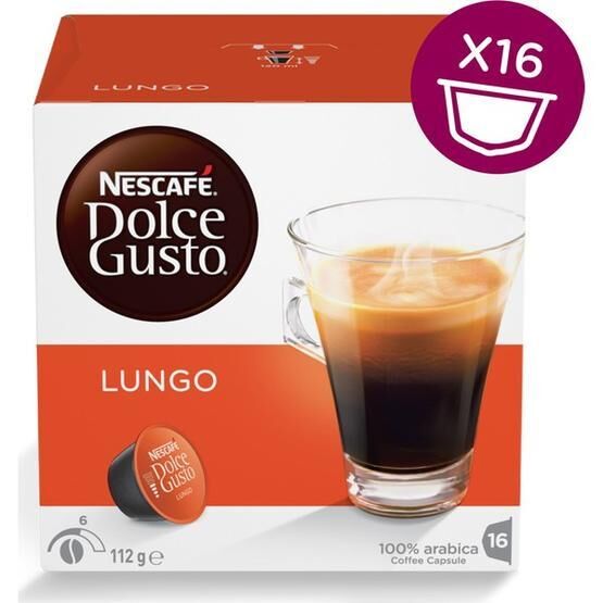 Nescafe Dolce Gusto Lungo Kapsülü 16'lı Paket