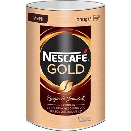 Nescafe Gold Teneke Sgnt 900 Gr.