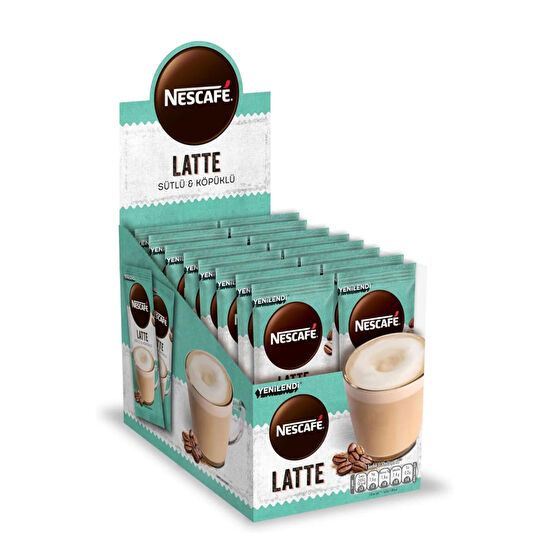 Nescafe Latte 14,5 gr 24'lü Kahve Fiyatı