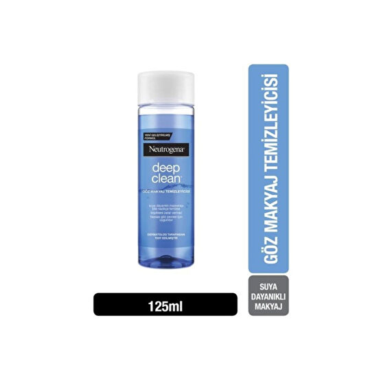 Neutrogena Deep Clean Göz Makyaj Temizleyicisi 125 Ml Makyaj Temizleyicileri Fiyatı