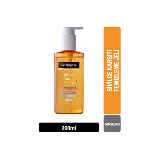 Neutrogena Visibly Clear Sivilce Karşıtı Yağsız Günlük Yüz Temizleme Jeli 200 ml Cilt Temizleme ve Peeling Fiyatı