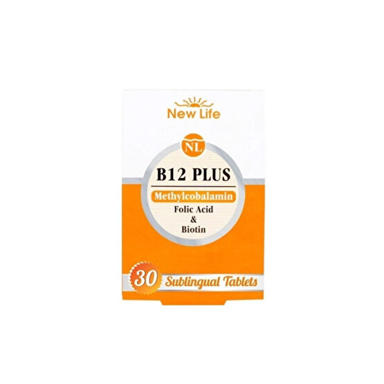 New Life B12 Plus 30 Dil Altı Tablet