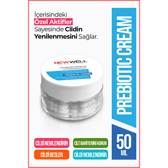 New Well Prebiotic Cream 50 ml Cilt ve Yüz Bakımı Fiyatı