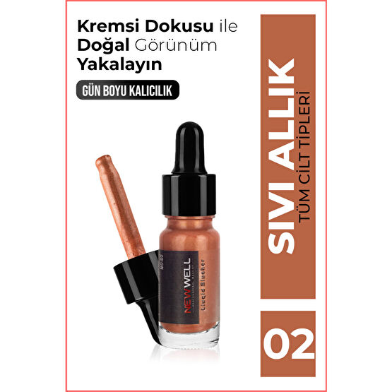 New Well Sıvı Allık (sedefli) No02 Allık Fiyatı