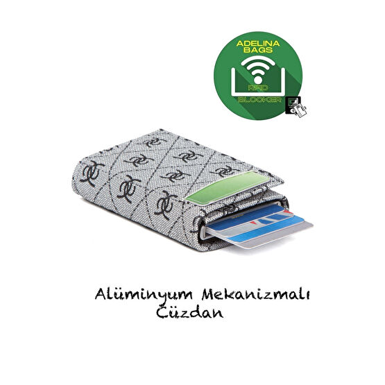 Newish Unisex Rio Mekanizmalı Otomatik Kızaklı Kartlık Cüzdan Unisex Kartlık Fiyatı