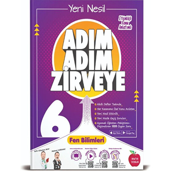 Newton Yayınları 6.sınıf Fen Bilimleri Adım Adım Zirveye Soru Bankası Kaynak Kitapları Fiyatı