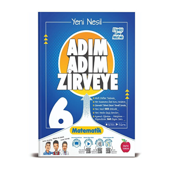 Newton Yayınları Newton 6. Sınıf Matematik Adım Adım Zirveye Soru Bankası