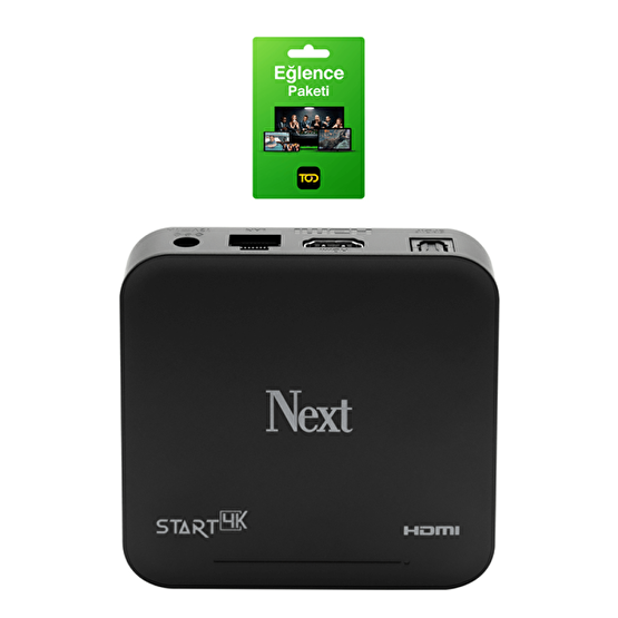 Next Star 4K TV Box - 12 Aylık TOD Eğlence Paketi Medya Oynatıcı / Player Fiyatı