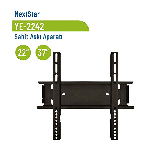 Nextstar Ye-2242 Sabit Askı Aparatı 22-37 İnç Tv Ünitesi / Sehpası Fiyatı