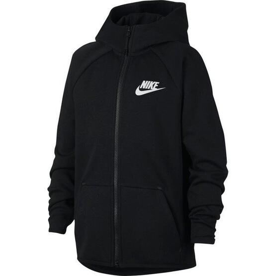 Nike AR4020-010 Siyah B Nsw Tch Flc Fz Essentıals Erkek Çocuk Ceket