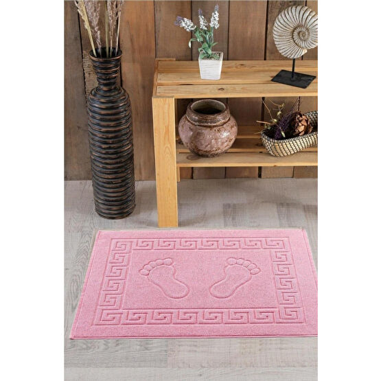 Nina Home Nina Ayak Havlusu 1 Adet Pudra-pembe Banyo Paspası Banyo Havlusu Fiyatı