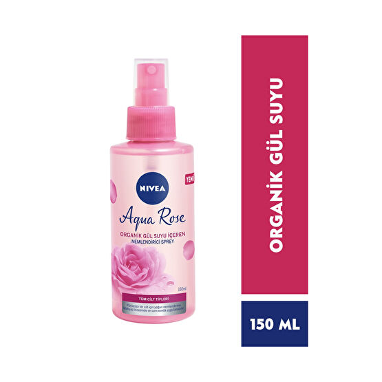 Nivea Aqua Rose Nemlendirici Yüz Spreyi 150ml