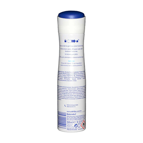 Nivea Deodorant 150 ml Kadın Fresh Natural