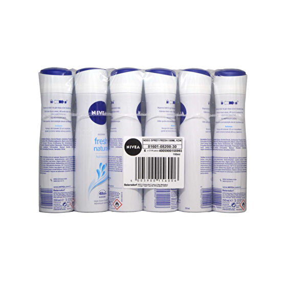 Nivea Deodorant 150 ml Kadın Fresh Natural