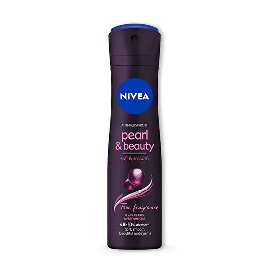 Nivea Deodorant 150 ml Kadın Pearl &amp; Beauty Black