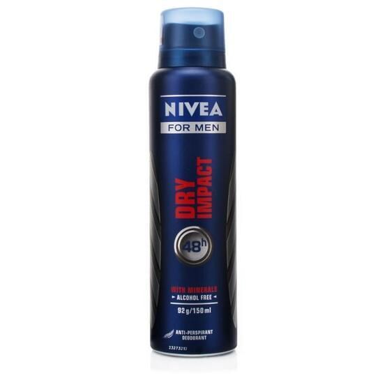 Nivea Dry impact 150 ml Erkek Deodorant Sprey Deodorantlar Fiyatı