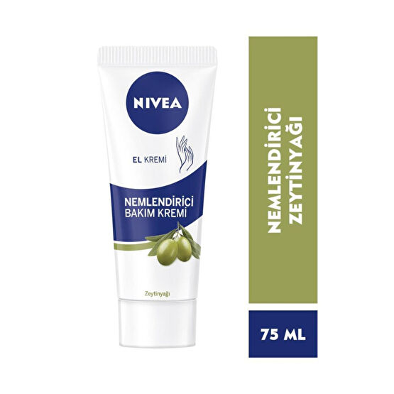 Nivea El Kremi Zeytinyağlı Nemlendirici Bakım Kremi 75 ml