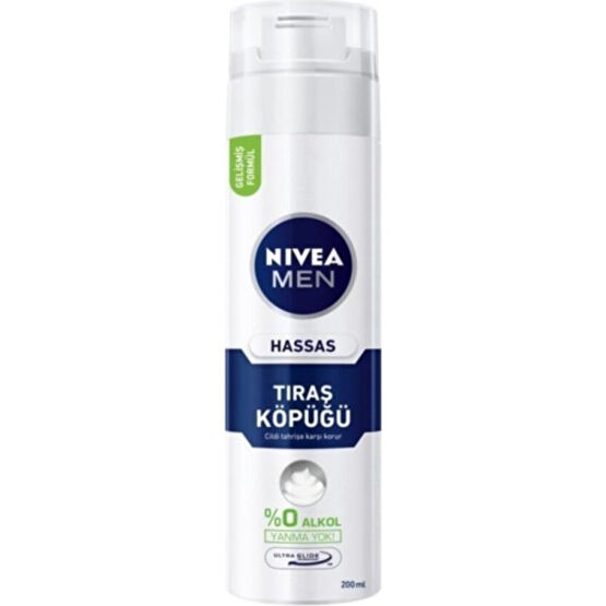 Nivea Men Tıraş Köpüğü Hassas 200ML Tıraş Jelleri / Köpükleri / Kremleri Fiyatı