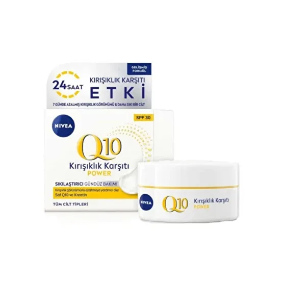 Nivea Q10 Kirisiklik Karsiti Power Sikilastirici Gunduz Bakim Kremi Spf30 50Ml Çatlak Önleyici ve Gidericiler Fiyatı