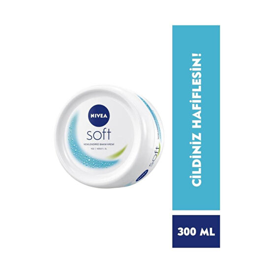 Nivea Soft Nemlendirici Bakım Kremi 300 ml Vücut Losyonu ve Nemlendiricileri Fiyatı