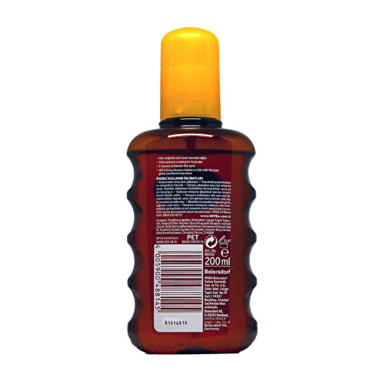 Nivea Sun Karoten Güneş Yağı 200 ml Sprey