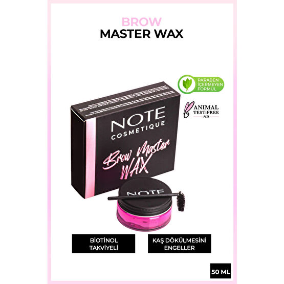 NOTE Brow Master Kaş Sabitleyici & Şekillendirici Renksiz Wax Kaş Makyajı Fiyatı
