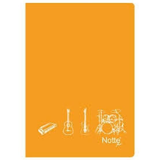 Notte 10-138 Dikişli Plastik Kapak A4 40 Yaprak Müzik Defteri