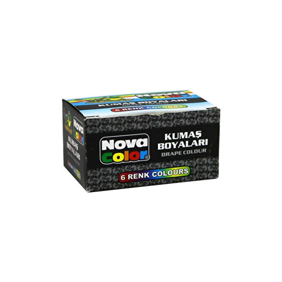Nova Color Kumaş Boyası Nc 6 Renk X 30 Ml. Set Kumaş Boyası Fiyatı