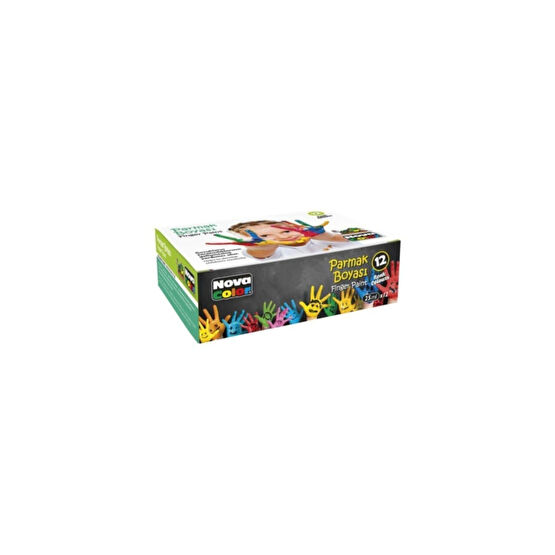 Nova Color Parmak Boyası 12 Renk 25 ml
