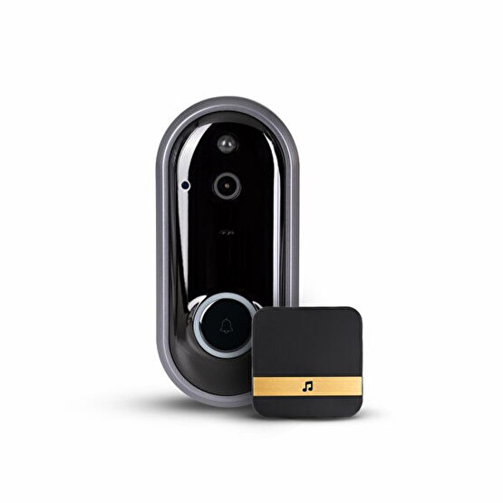 NPO Fa01 Wi-Fi Tuya Destekli Kartlı Door Bell 1080p FHD Kameralı Akıllı Kapı Zili Güvenlik Sistemi Setleri Fiyatı