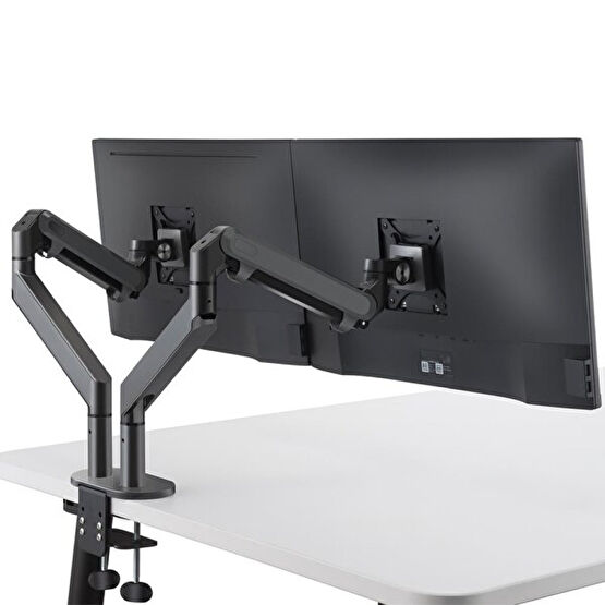 NPO Std7080G 10"-27" Amortisörlü Vesa Çift Kol Monitör Tutucu Monitör Aksesuarları Fiyatı