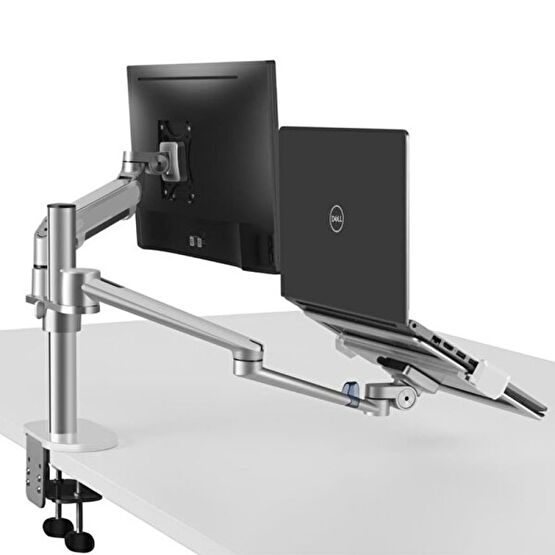 NPO Std7086S 10" - 27" Vesa Amortisörlü Notebook Stand / Monitör Tutucu Kol Monitör Aksesuarları Fiyatı