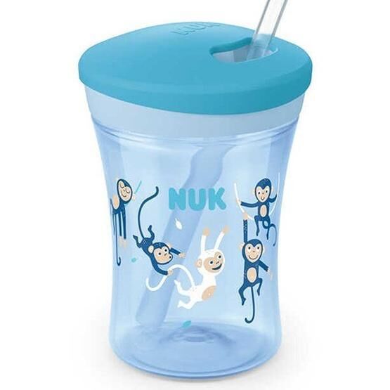 Nuk 751136 Mavi 230 ml Action Cup Evo Suluk