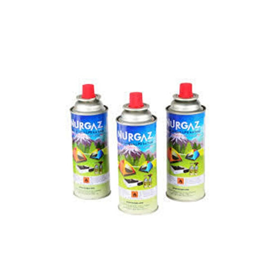NURGAZ 3 Adet Ng207 220 gr Valfli Lpg Gaz Kartuşu Benzinli Ocak & Lux Fiyatı