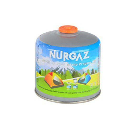NURGAZ 450gr Vidalı Gaz Kartuşu Benzinli Ocak & Lux Fiyatı