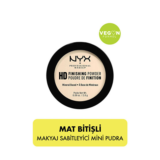 NYX Professional Makeup Mini Pudra - High Definition Finishing Powder Mini