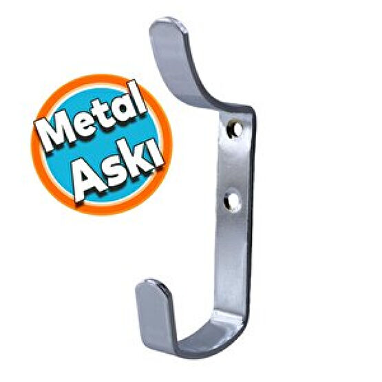Nzb Metal Portmanto Vestiyer Duvar Dolap Elbise Askısı Krom Mobilya Kapı Askılığı Aparatı Vestiyer Fiyatı