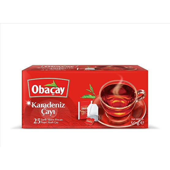 Obaçay Karadeniz Bardak Poşet Çay 25x2 g Çay Fiyatı