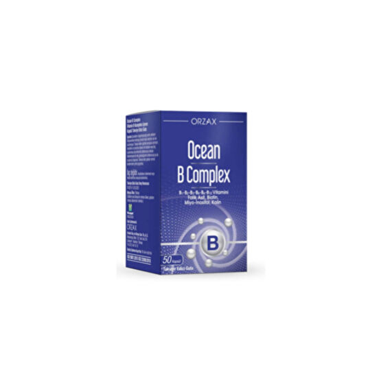 Ocean B Complex 50 Kapsül Takviye Edici Gıda Sağlık / Diyet Fiyatı