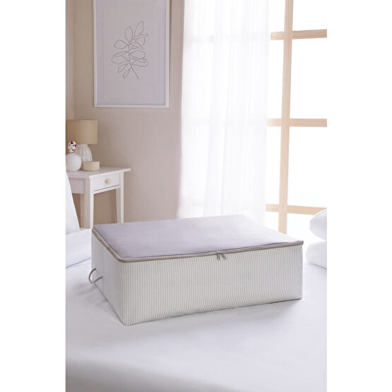 Ocean Home Textile Büyük Boy Stuff&Things Gri Baza Altı Yastık Yorgan Kazak Hurcu 62x46x22 Hurç Fiyatı