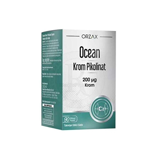 Ocean Ocean Krom Pikolinat 20 Mcg 90 Kapsül Sağlık / Diyet Fiyatı