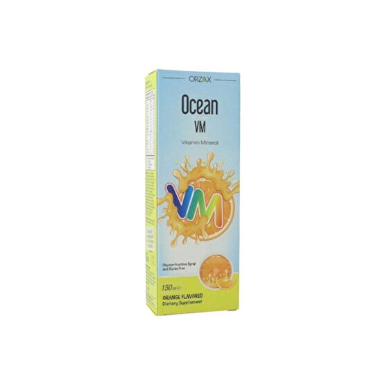 Ocean Vm Portakal Aromalı Şurup 150 ml
